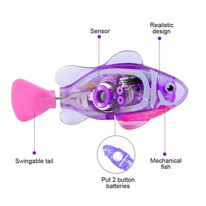 Electronic Fish Swimming Cat Toy