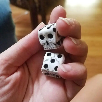 1PC 6-Sided Skull Dice